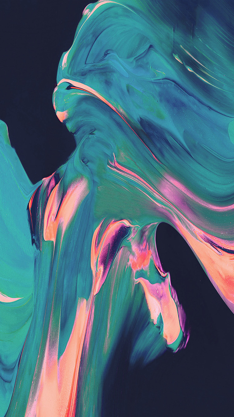 Pink Paint Wallpaper Iphone - HD Wallpaper 