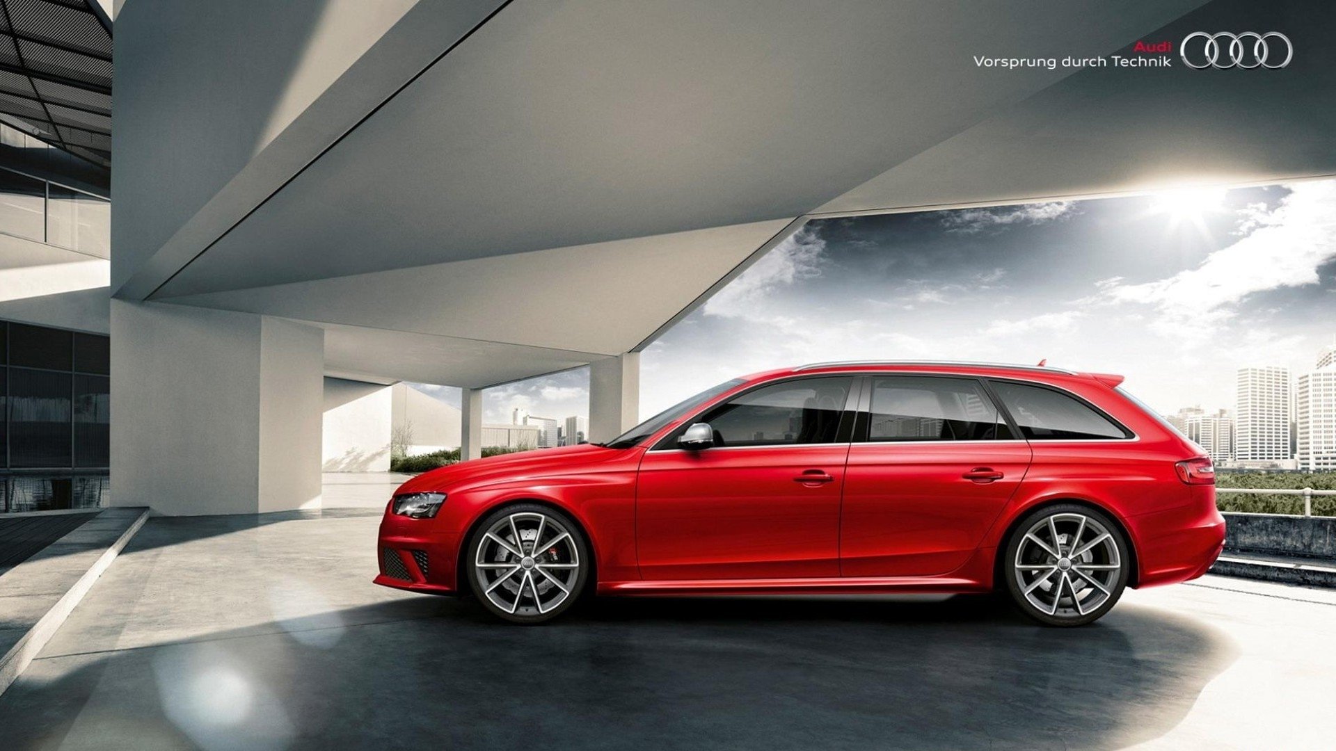 2013 Audi Rs4 Sedan - HD Wallpaper 