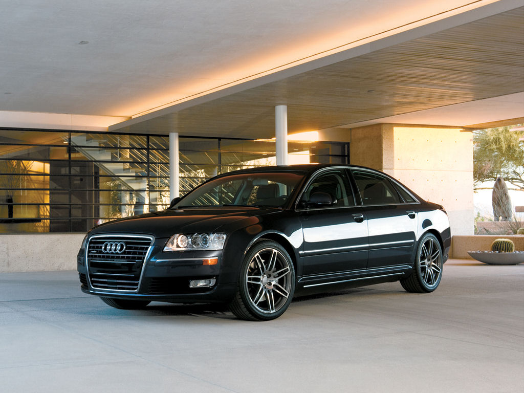 Audi A8 Desktop Wallpaper - Audi A8 Quattro 2008 - HD Wallpaper 