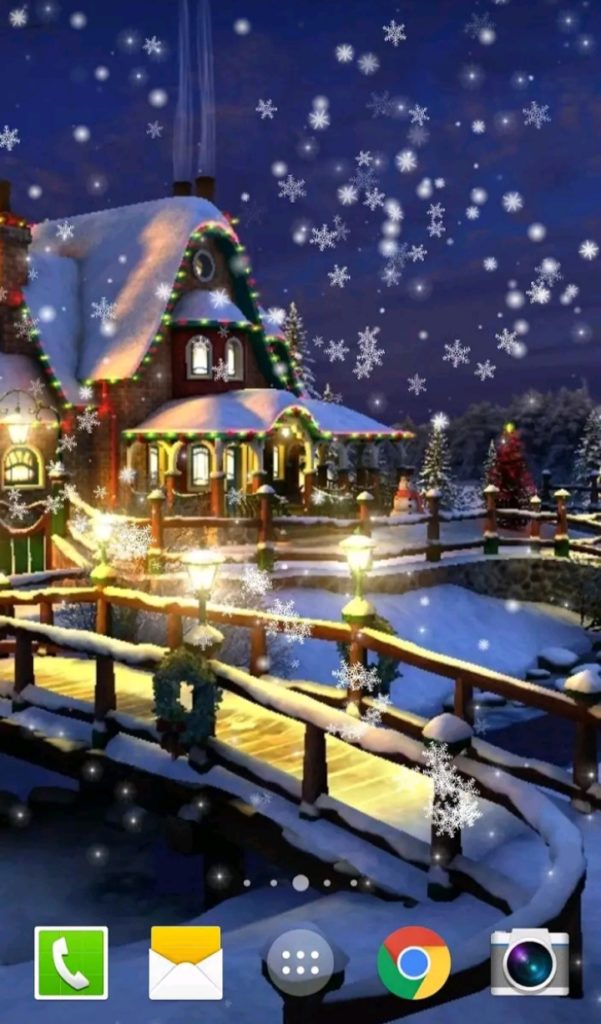 Santa North Pole Gif - HD Wallpaper 