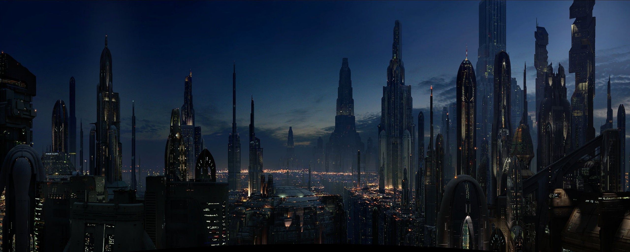 Star Wars Wallpaper Coruscant - HD Wallpaper 