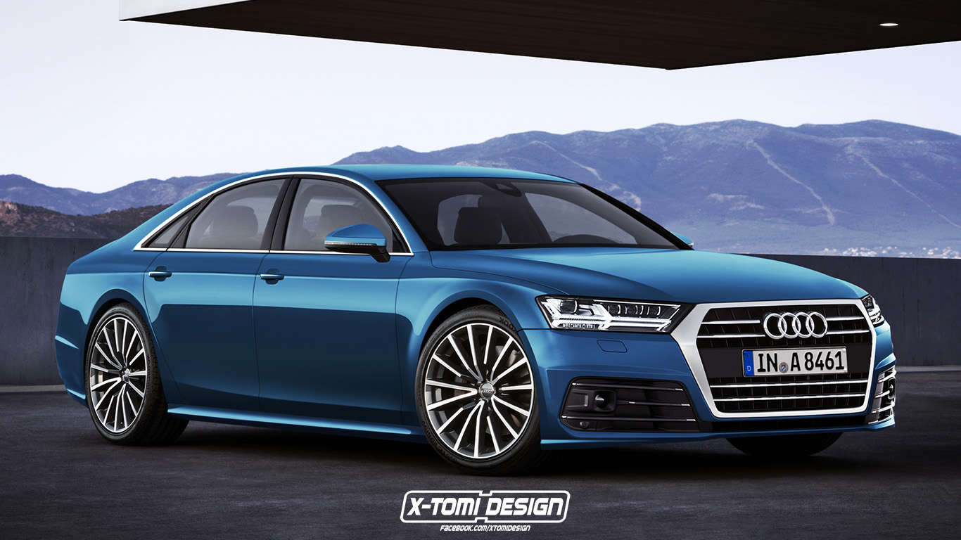 Hq Audi A8 Wallpapers - HD Wallpaper 
