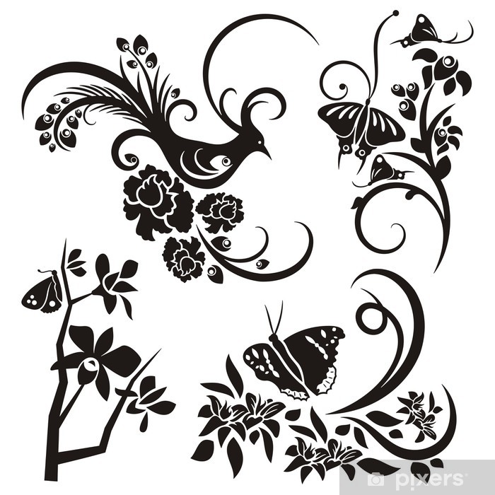 Free Flower Stencil Designs For Printing - HD Wallpaper 