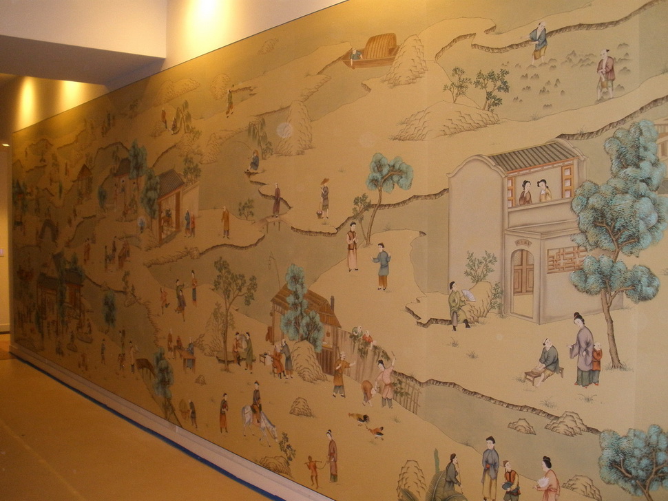 Chinese Wallpaper On Rice Paper - HD Wallpaper 