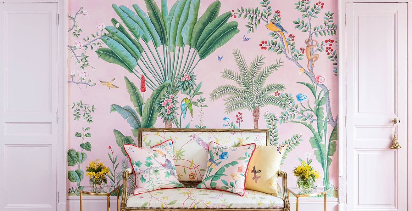Hand Painted De Gournay - HD Wallpaper 