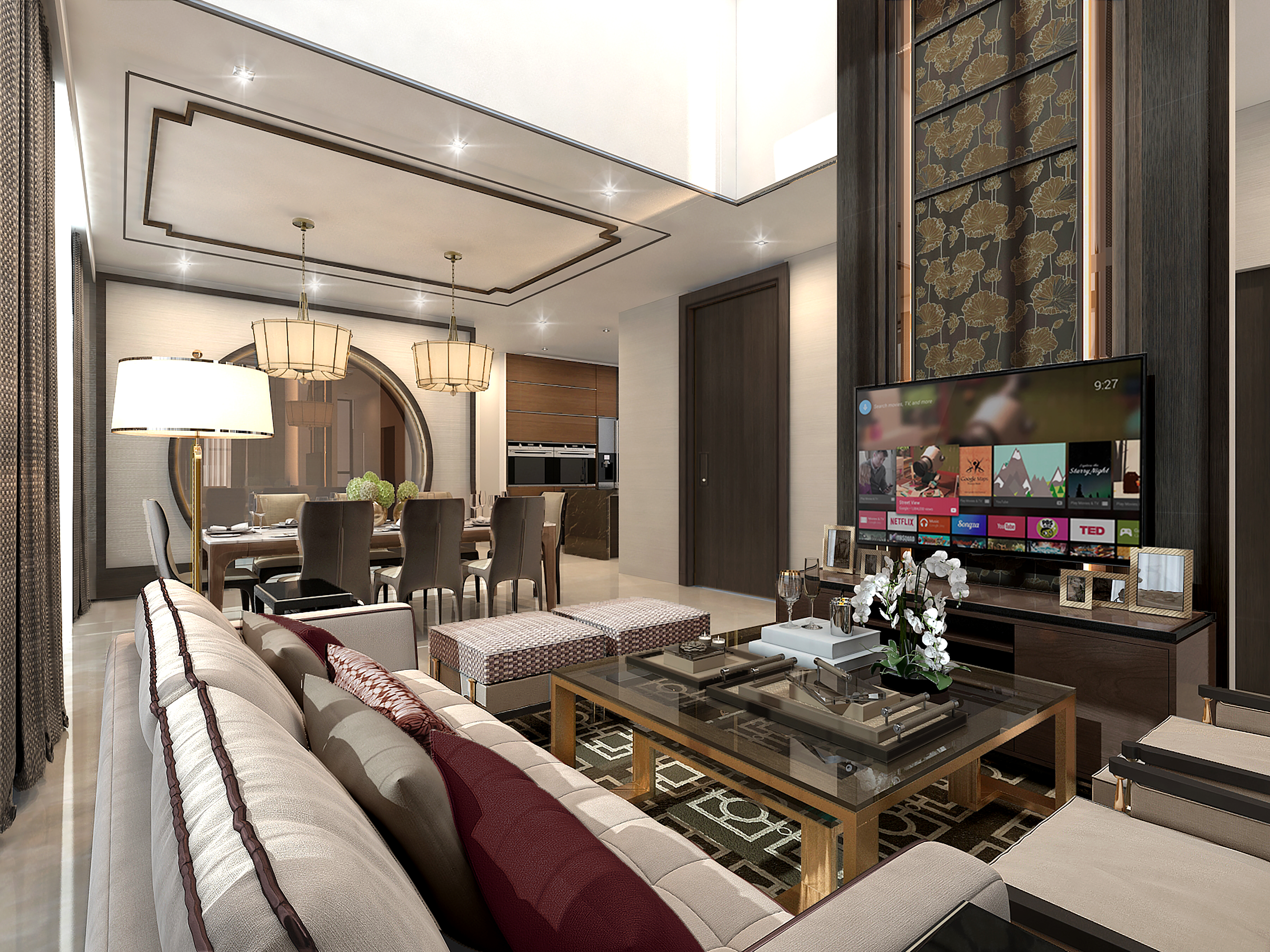 Interior Decoration Style Chinoiserie - HD Wallpaper 