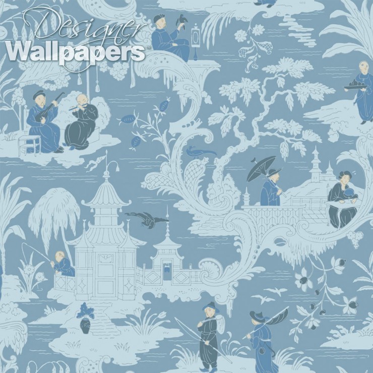 Chinese Toile - Cole & Son Wallpaper Chinese Toile - HD Wallpaper 