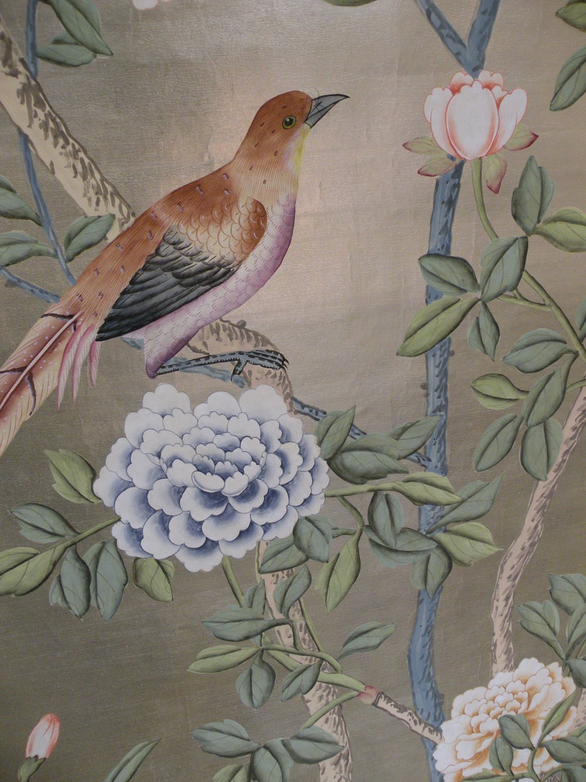 Chloe Van Paris - Chinoiseries Wallpaper De Gournay - HD Wallpaper 