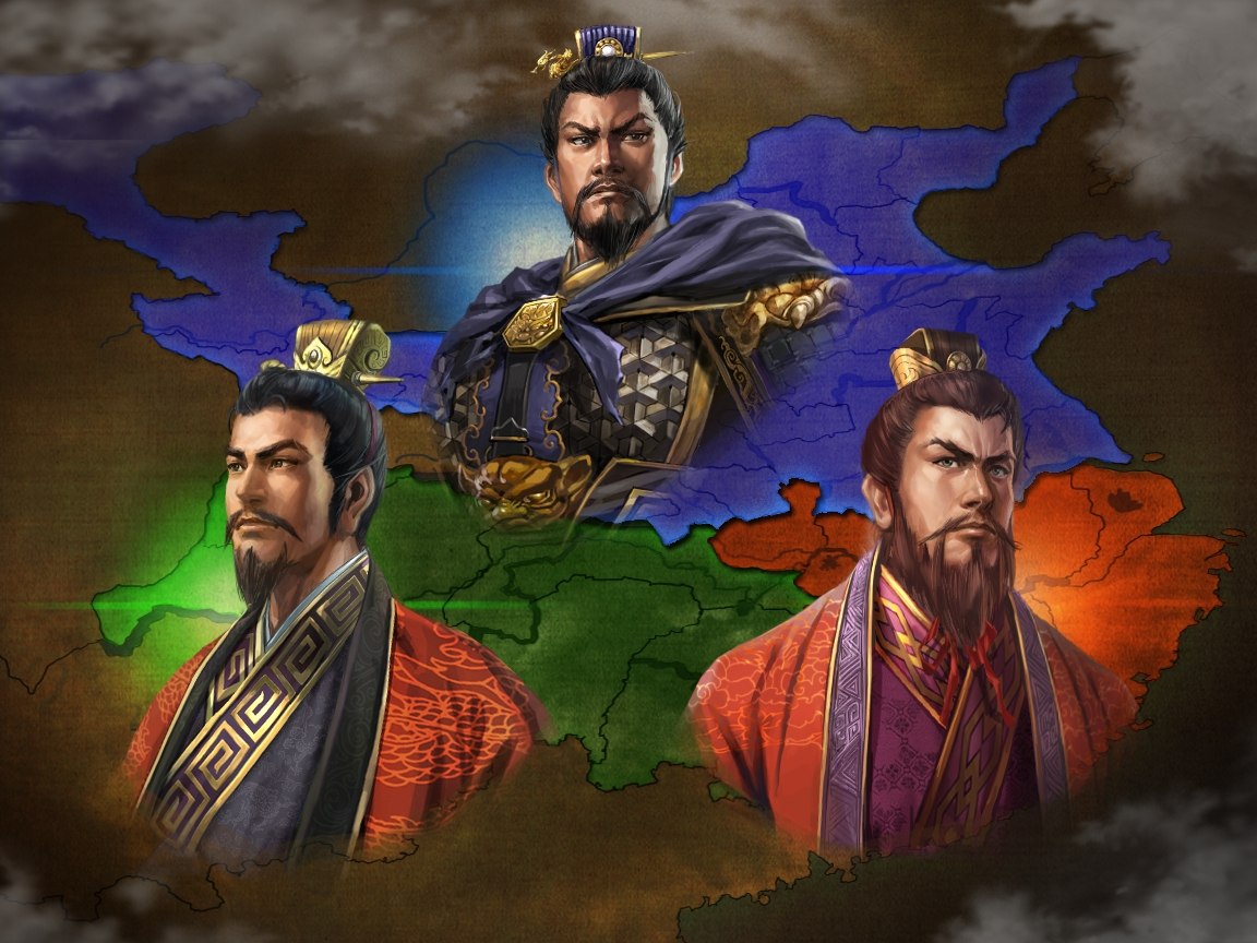 Three Kingdom& - Liu Bei Cao Cao Sun Quan - HD Wallpaper 