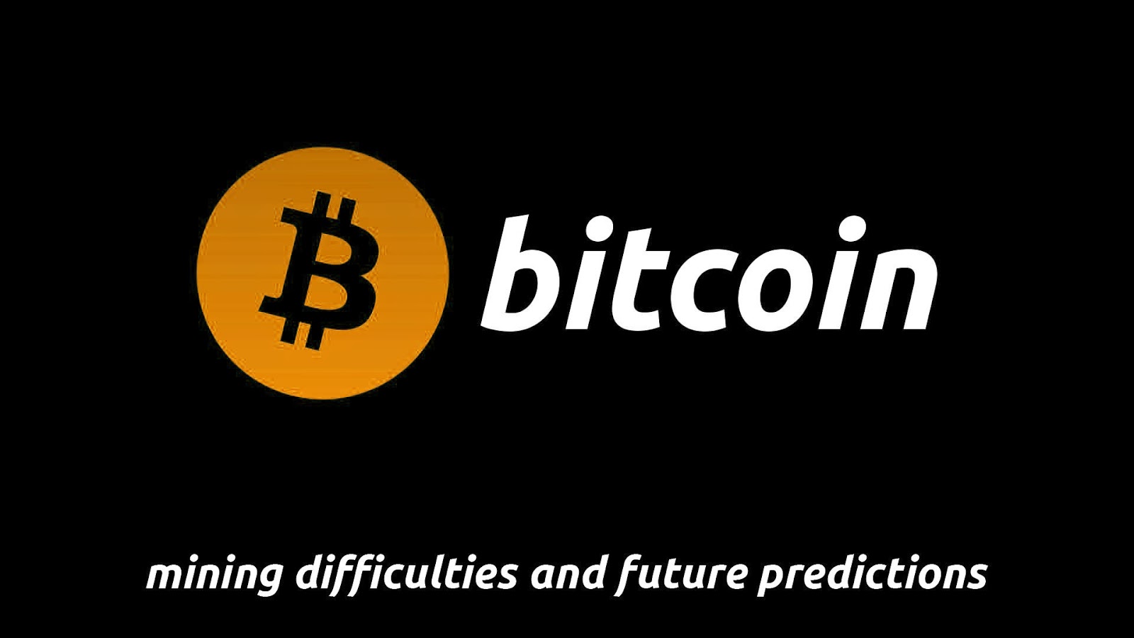 Black Wallpaper Bitcoin Mining Difficulties And Future - Graphic Design - HD Wallpaper 