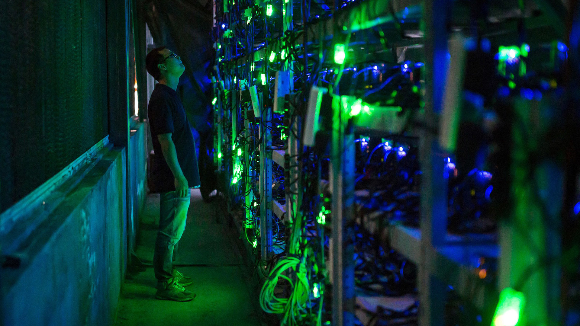 Bitcoin Mining Live - HD Wallpaper 