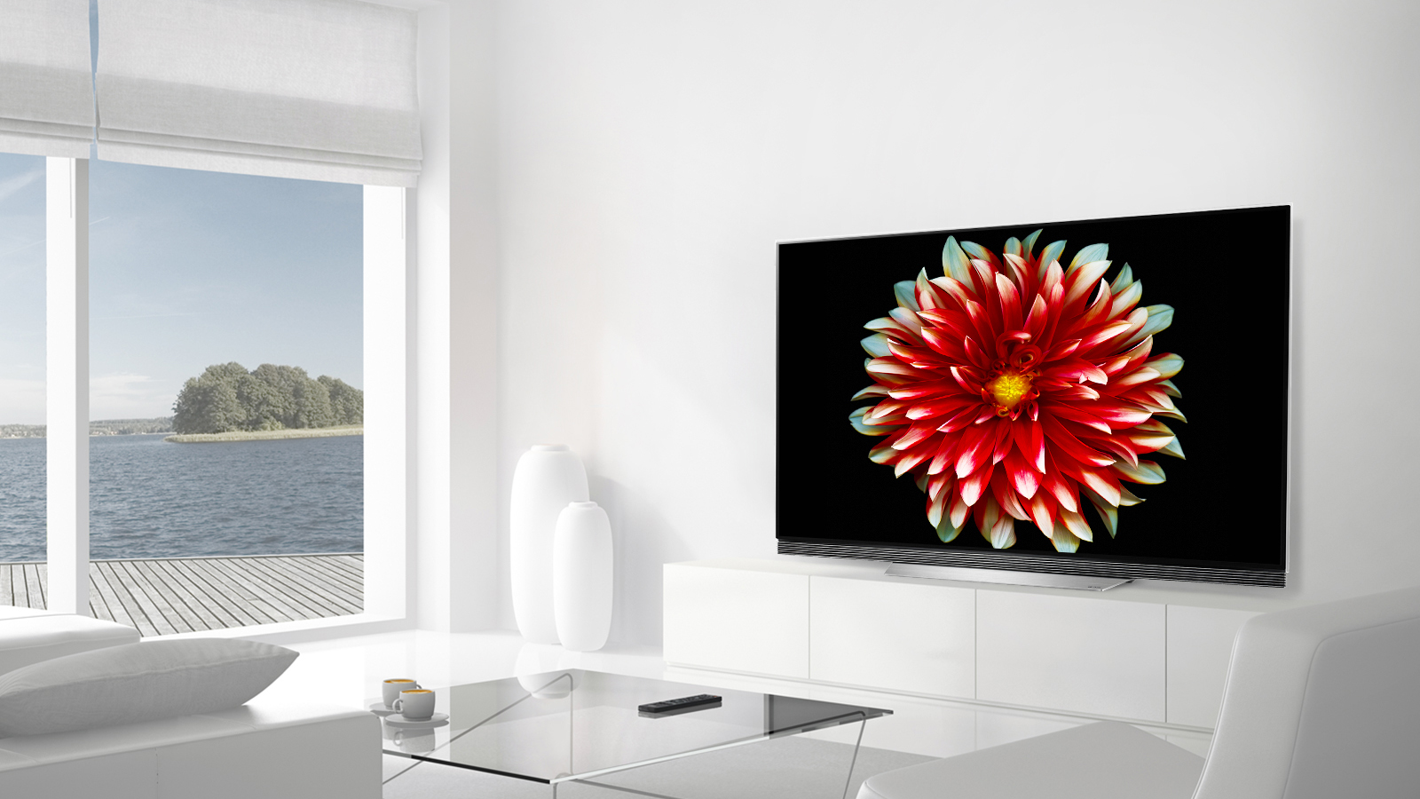 Lg E8 Wall Mount - HD Wallpaper 