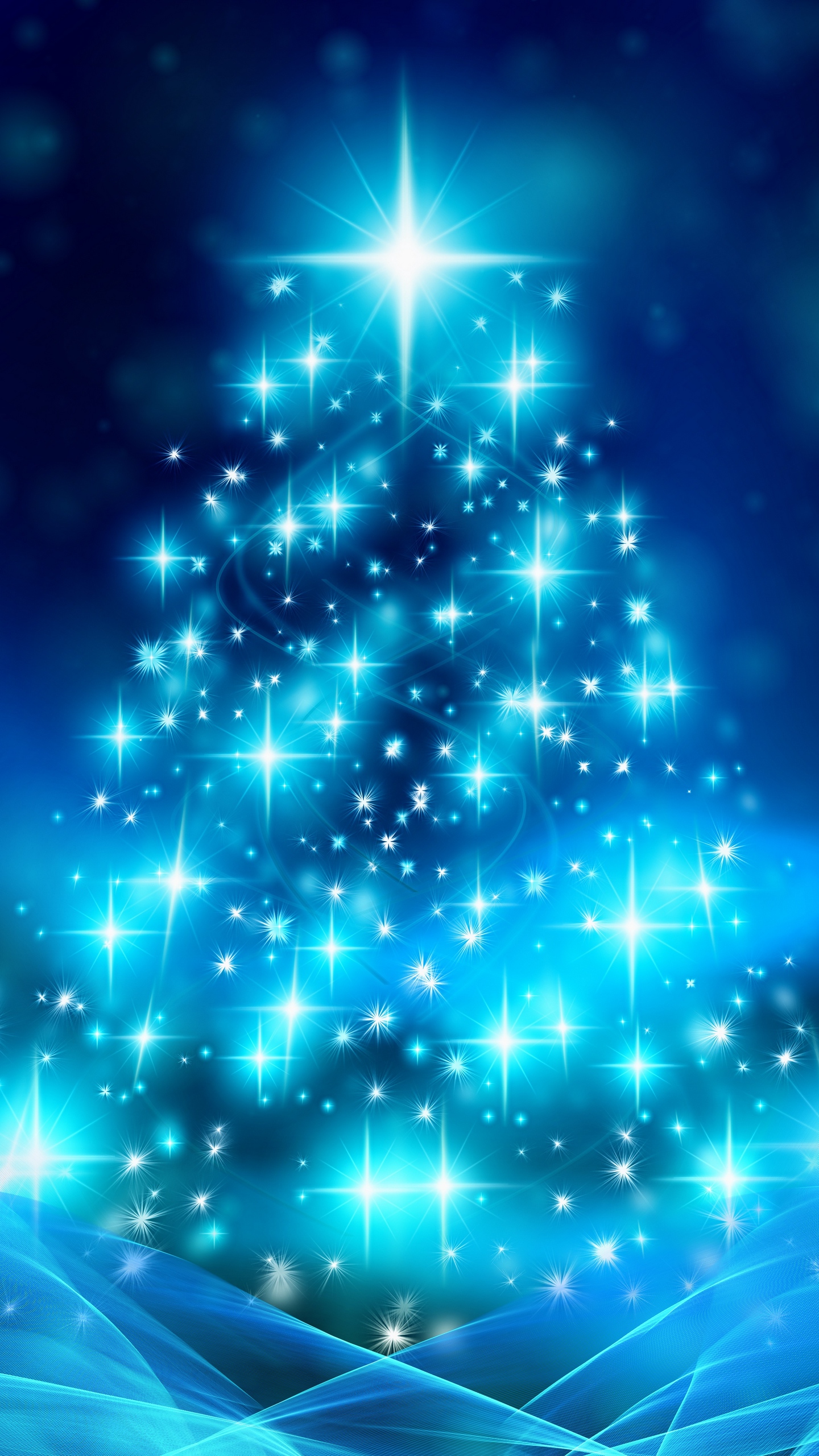 Wallpaper Tree, Christmas, New Year, Glitter, Sparks - Christmas Background - HD Wallpaper 