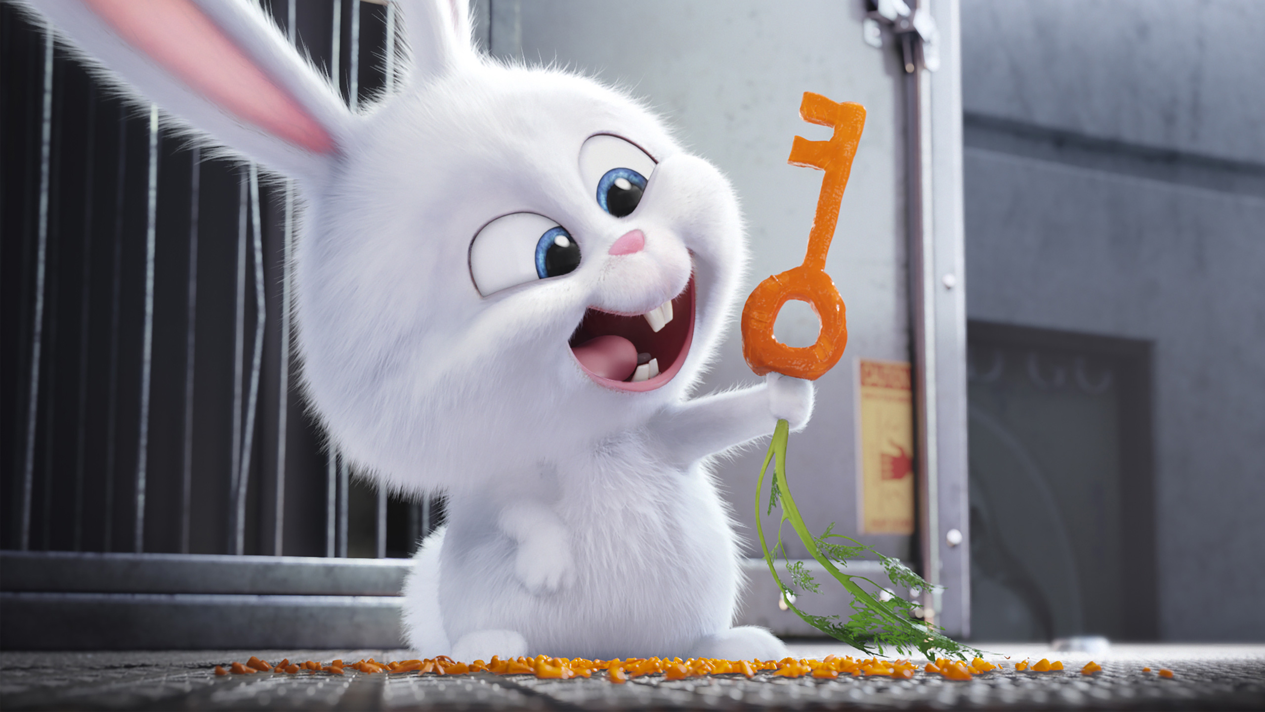 Snowball The Secret Life Of Pets Wallpaper - Snowball Secret Life Of Pets Wallpaper Hd - HD Wallpaper 