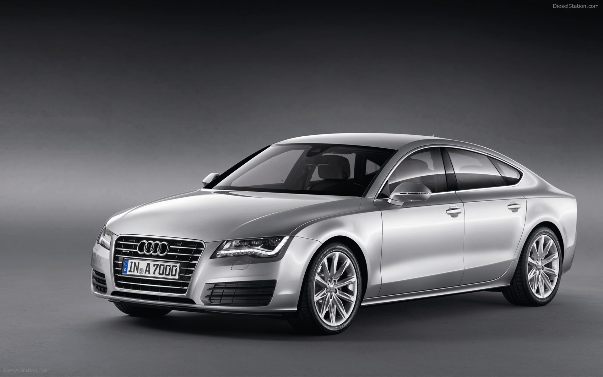 Audi A7 2011 Grey - HD Wallpaper 