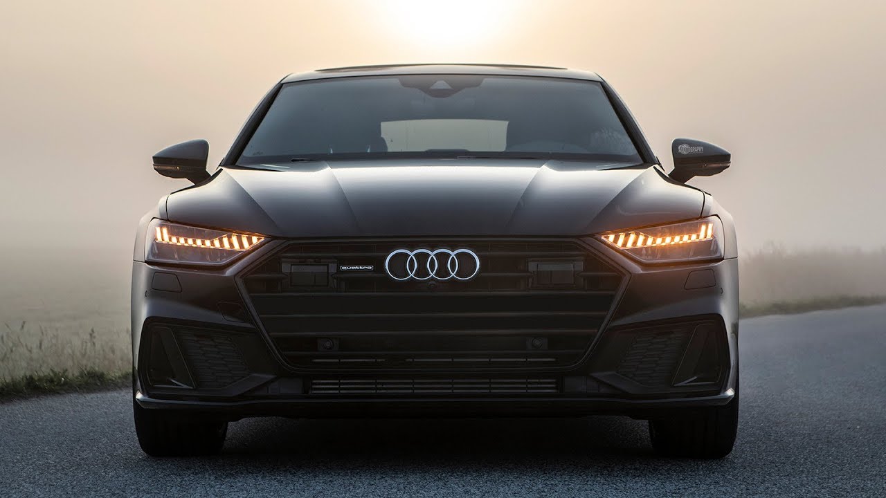 2019 Audi A7 Sportback Black - HD Wallpaper 
