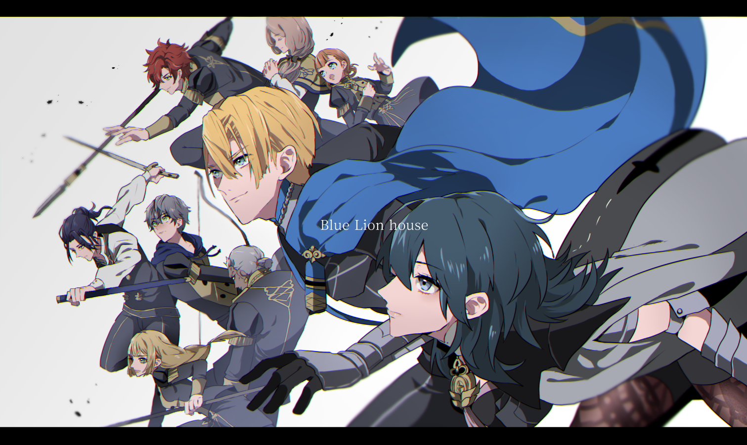 Fire Emblem Three Houses Blue Lions - HD Wallpaper 