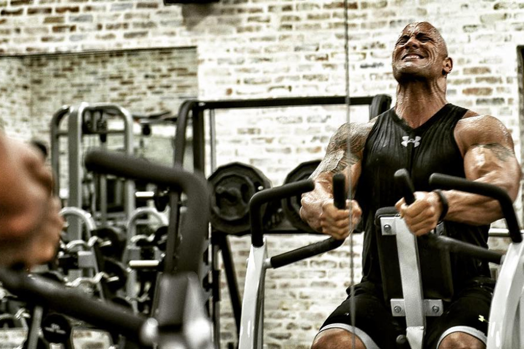 The Rock Under Armour - Rock Under Armour In The Gym - HD Wallpaper 