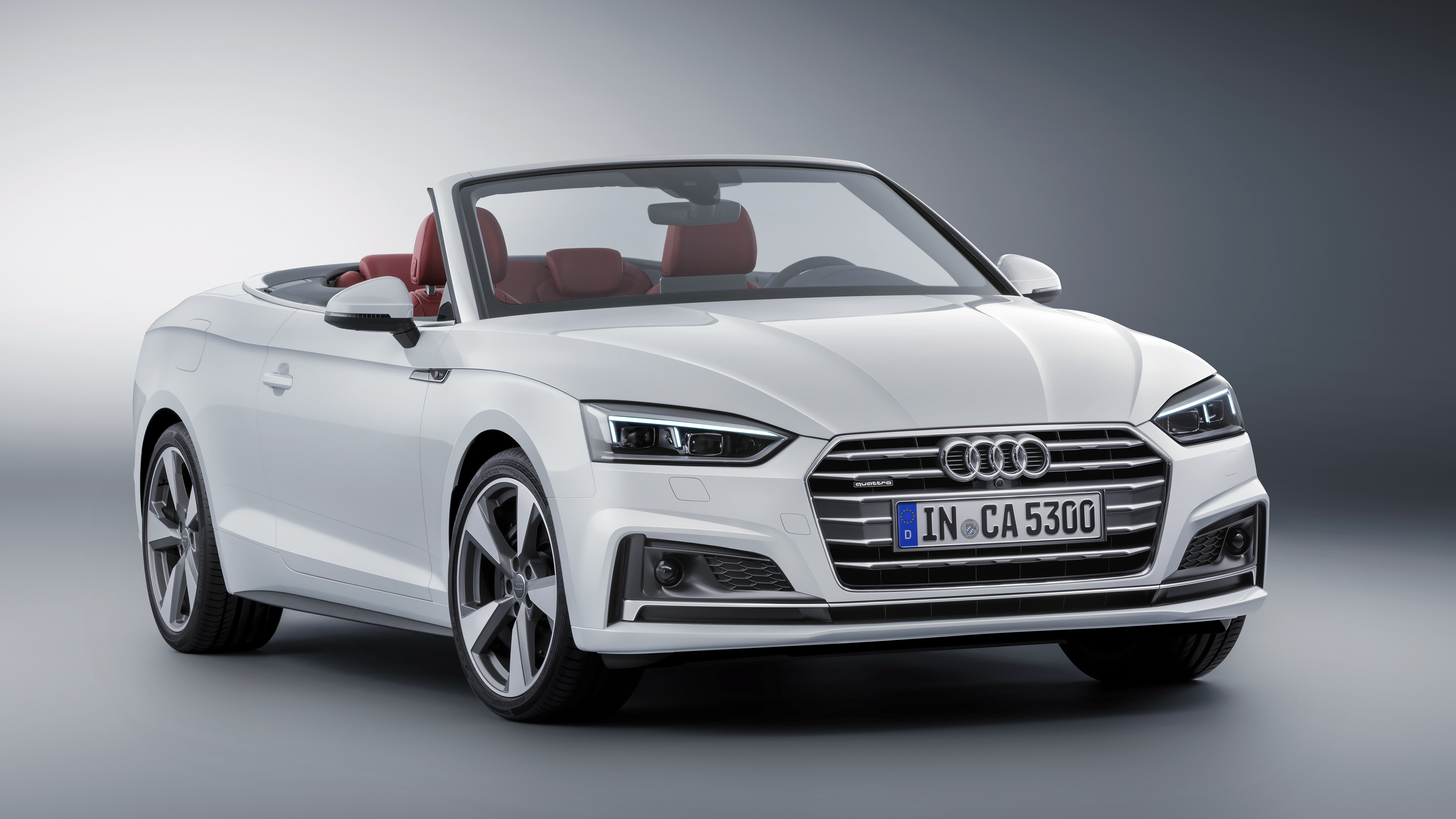 Audi A4 Convertible 2018 - HD Wallpaper 
