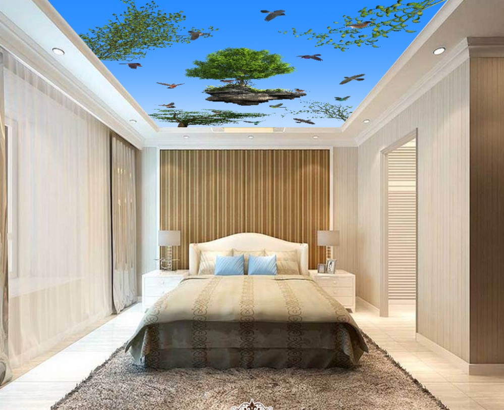 Bedroom Ceiling - HD Wallpaper 