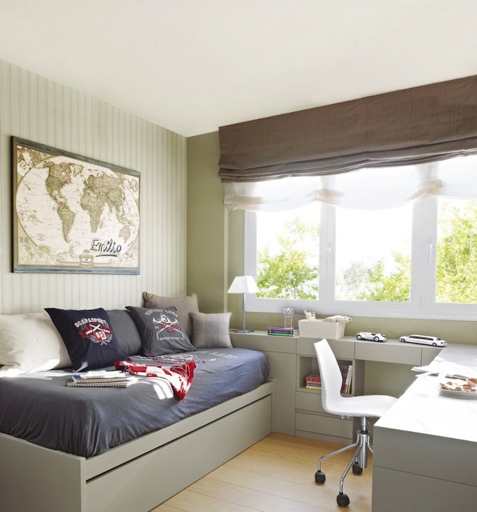 Boys Room With Daybed - HD Wallpaper 