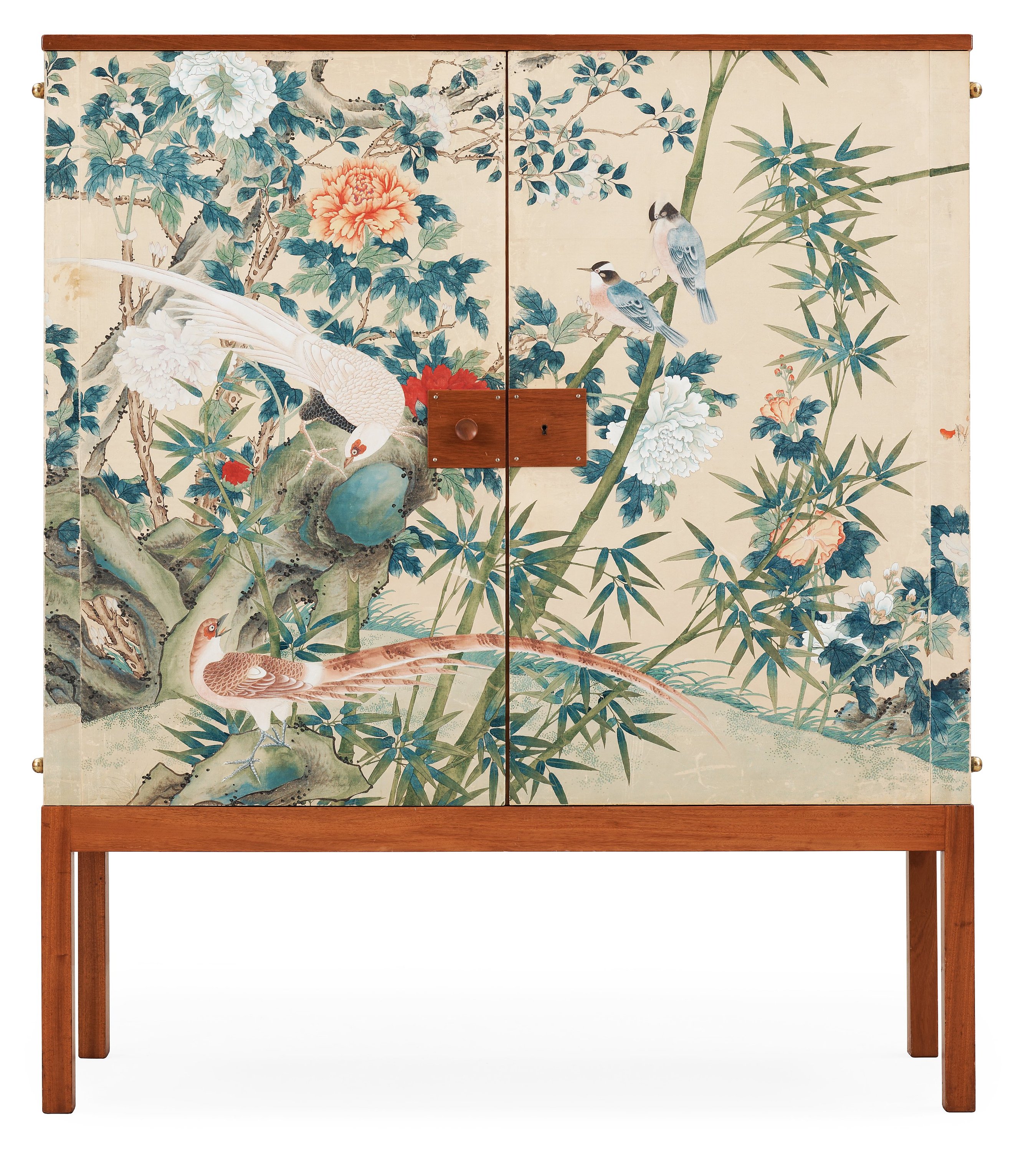 A Josef Frank Mahogany Cabinet, The Sides And Doors - Rare Josef Frank Cabinet - HD Wallpaper 