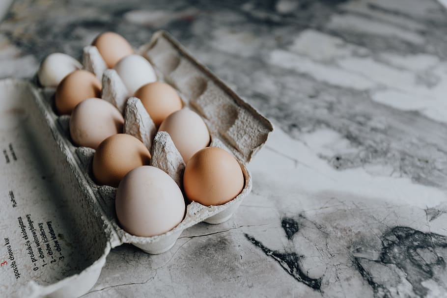 Fresh Eggs, Food, Above, Organic, Easter, Flatlay, - Egg - HD Wallpaper 