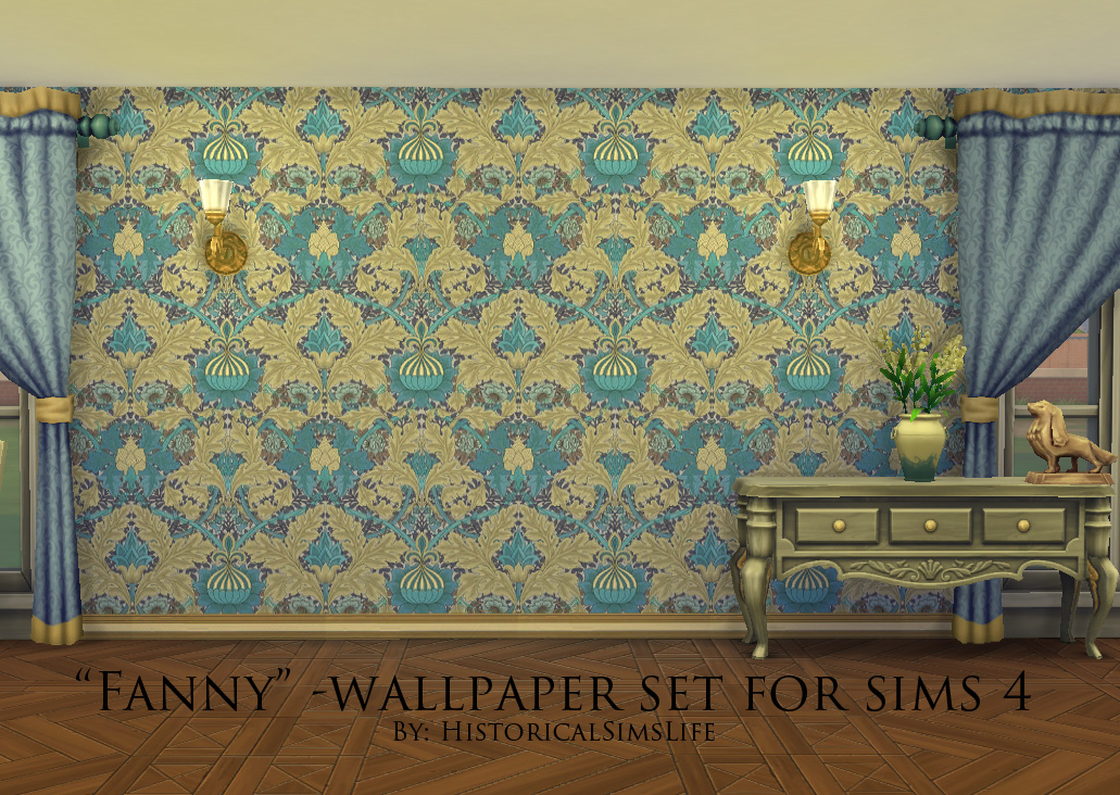 Victorian Wallpaper Sims 4 - HD Wallpaper 