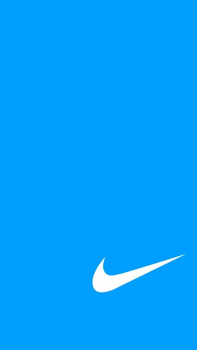 Hd Nike Wallpapers For Iphone Blue - HD Wallpaper 