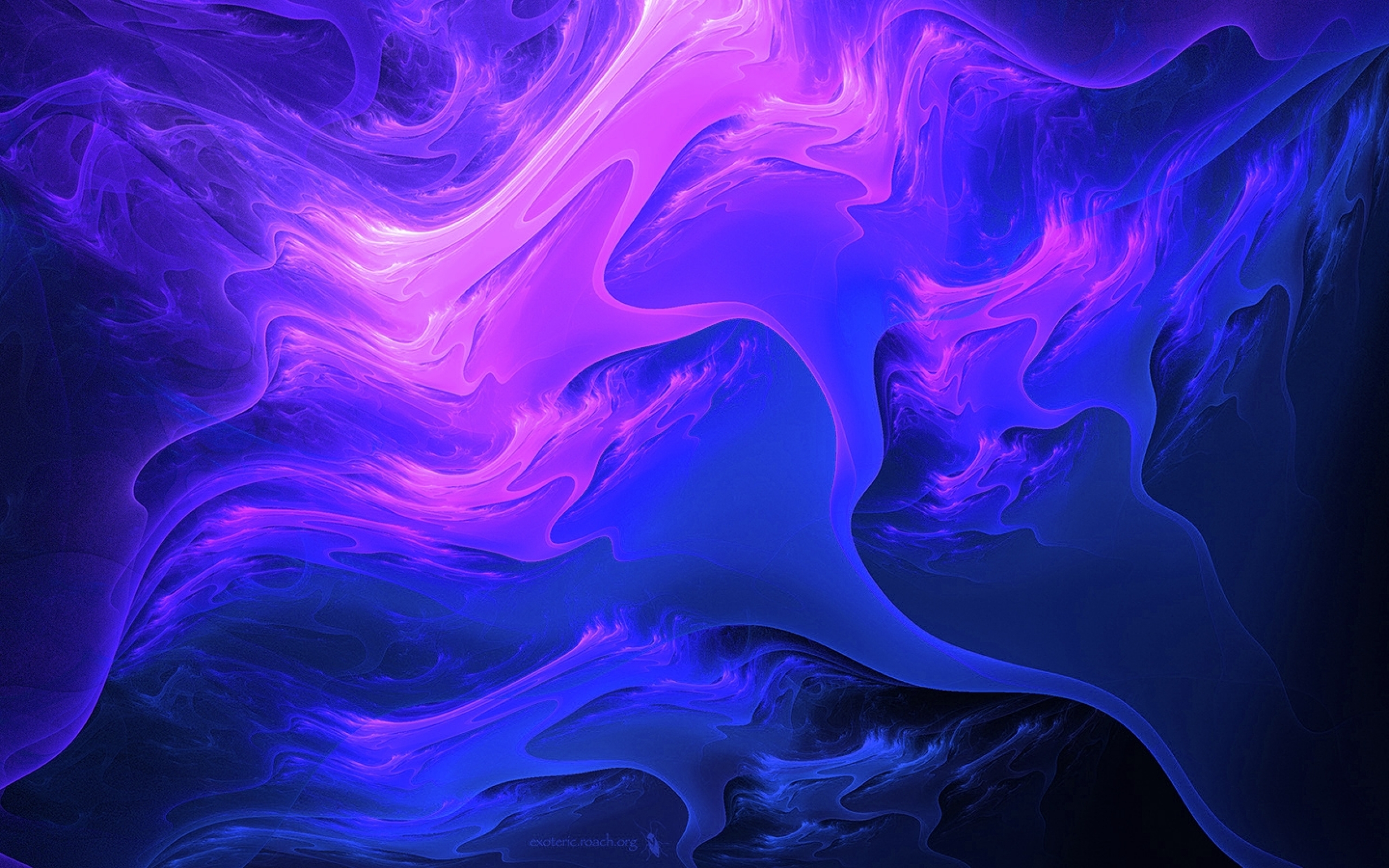 Blue Pink Smoke - Blue And Pink Smoke - HD Wallpaper 