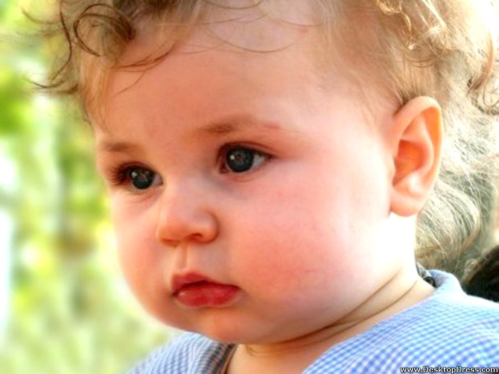 Silly Little Cute Baby - Little Cute Babies - HD Wallpaper 