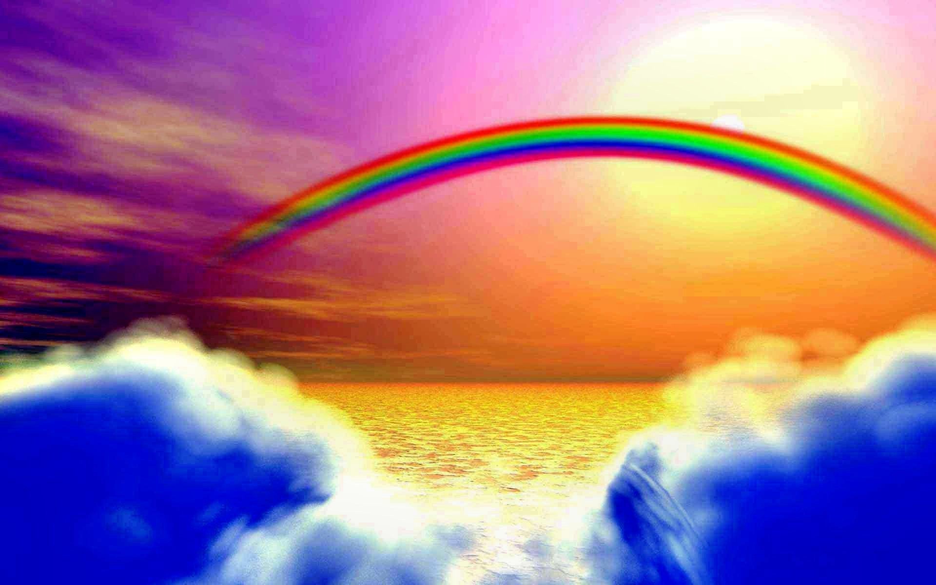 1920x1200, Beautiful Rainbow Hd Wallpapers 
 Data Id - Hd Picture Of Rainbow - HD Wallpaper 