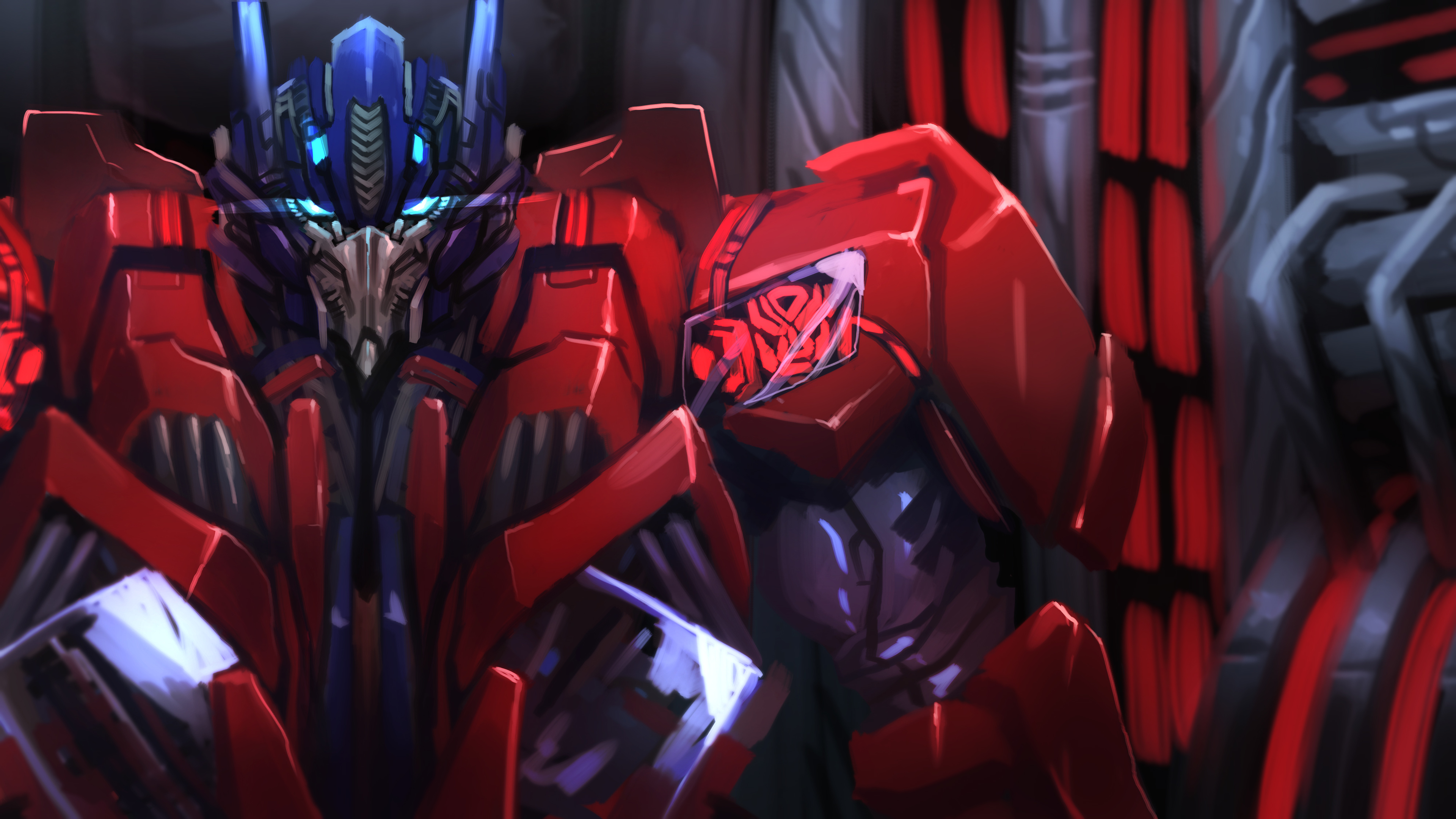Optimus Prime Fan Art 4k - Optimus Prime Wallpaper 4k - HD Wallpaper 
