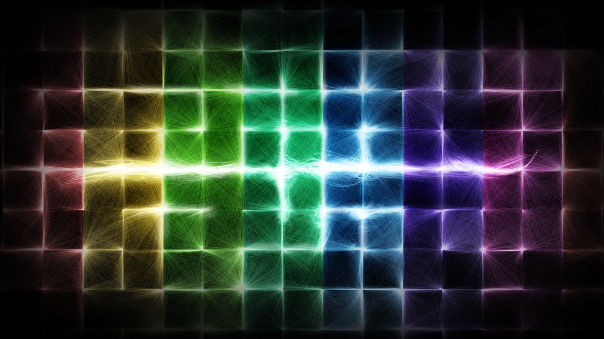 Wallpaper Square Rainbow Background - Background1080 - HD Wallpaper 