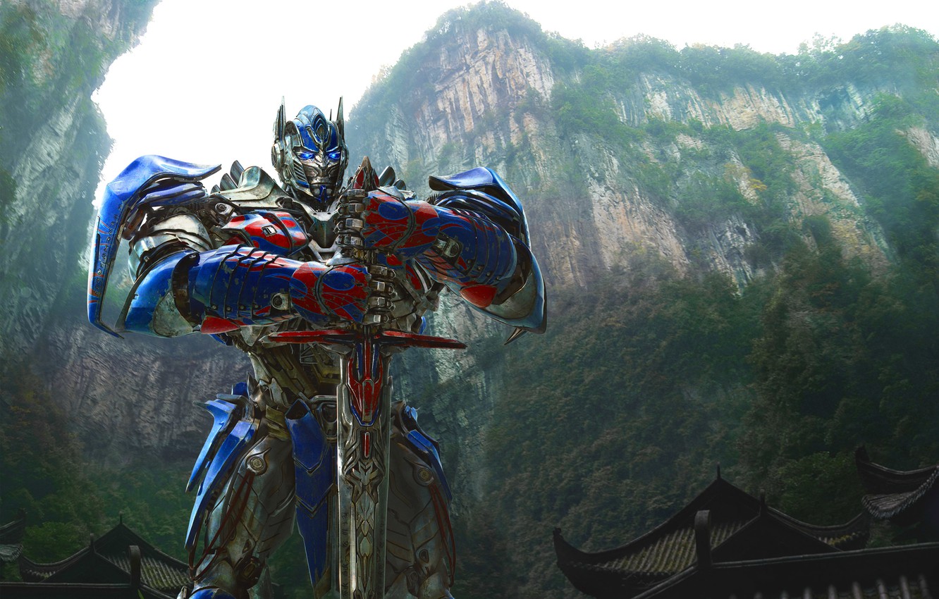 Photo Wallpaper Grand, Action, Red, Nature, Sky, Rock, - Optimus Prime Transformers Hd - HD Wallpaper 