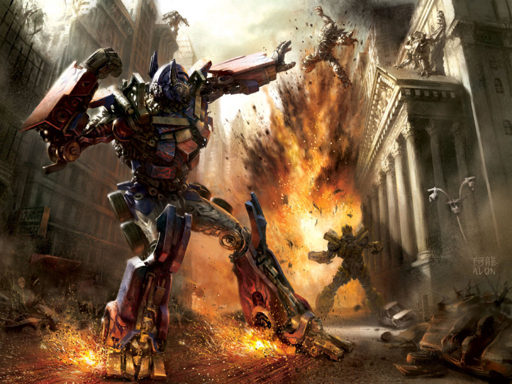 Transformers Digital Art - HD Wallpaper 