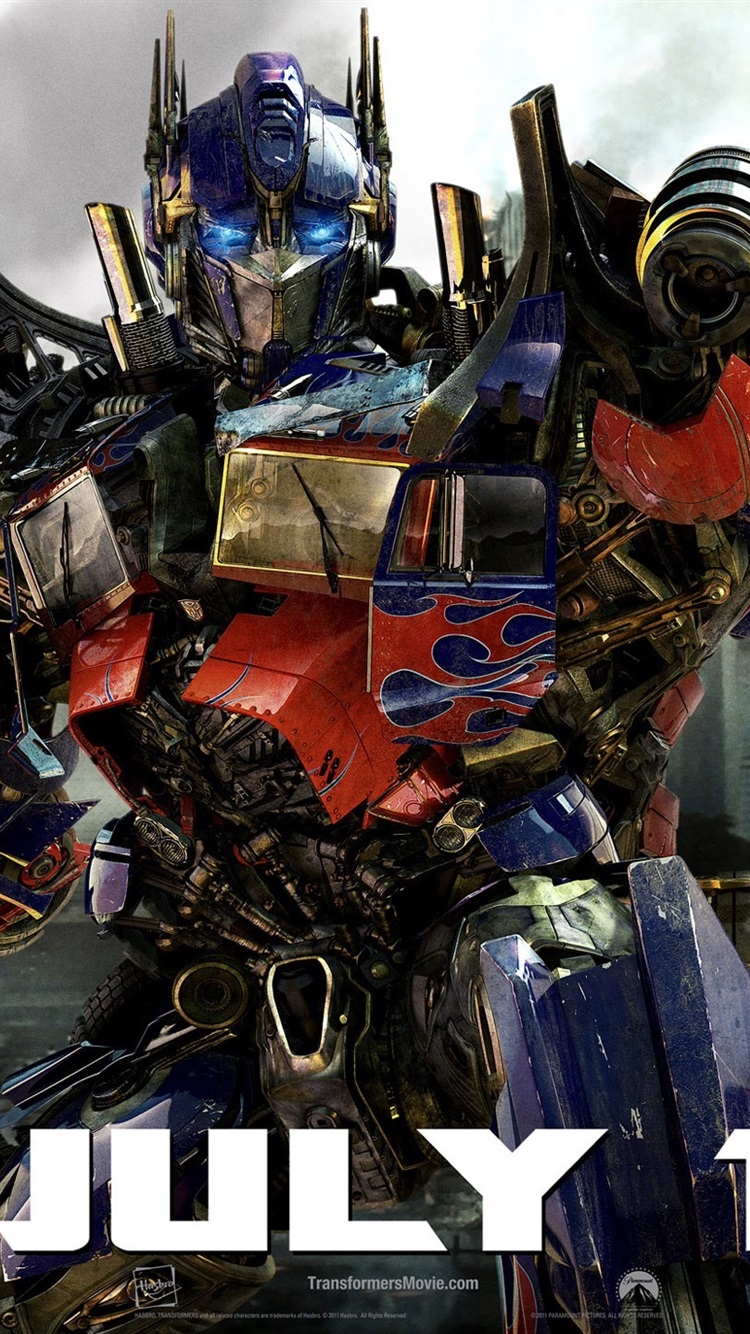 Iphone Wallpaper Optimus Prime Transformers - Transformer Optimus Prime Dark Of The Moon - HD Wallpaper 