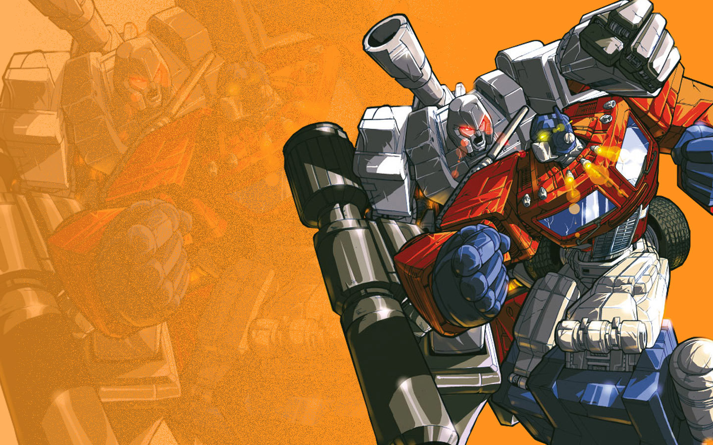 High Resolution Transformers Comics Hd Background Id - Transformers G1 Cartoon Autobots Vs Decepticons - HD Wallpaper 