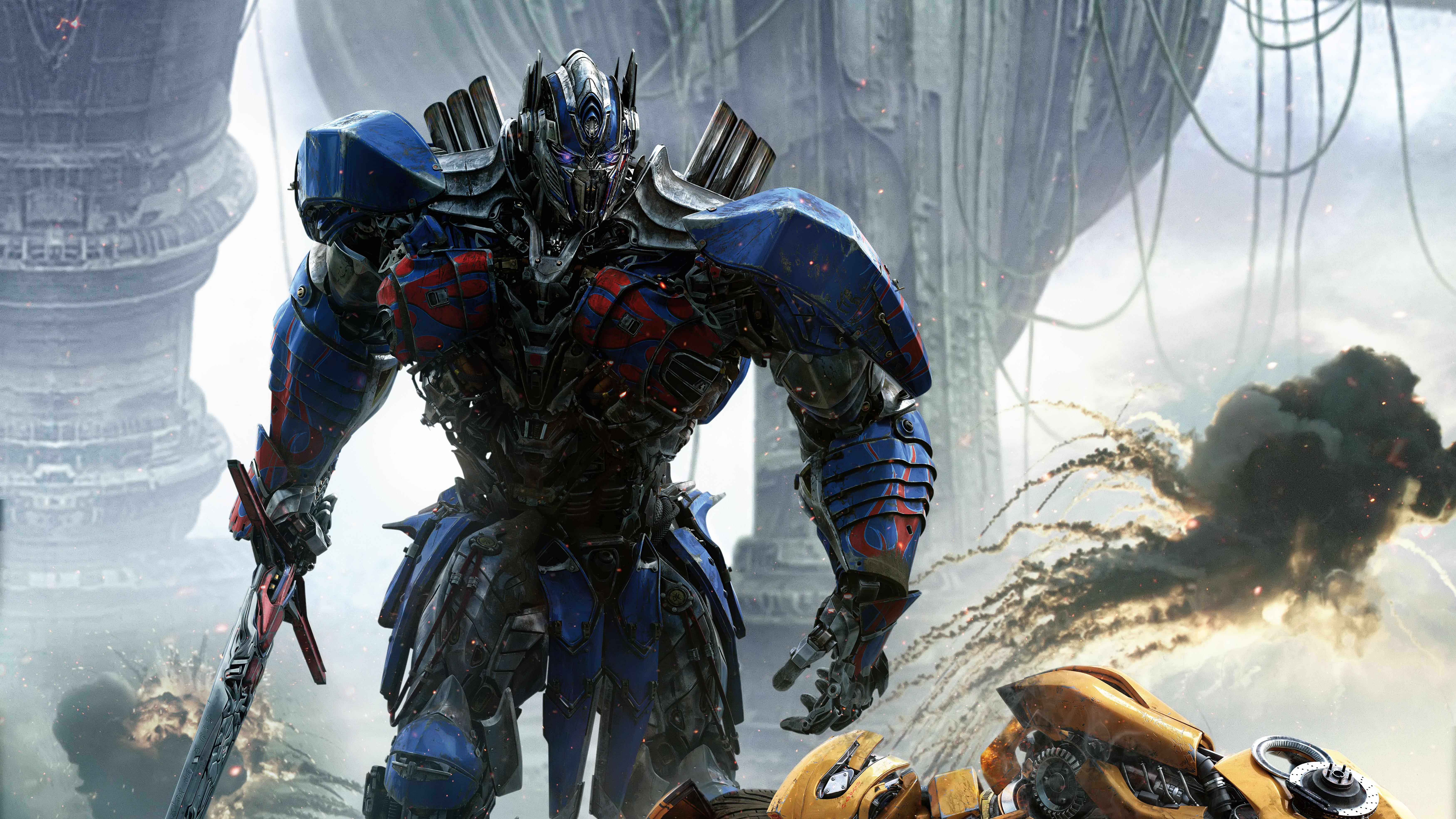 Movie Optimus Prime Last Knight - HD Wallpaper 