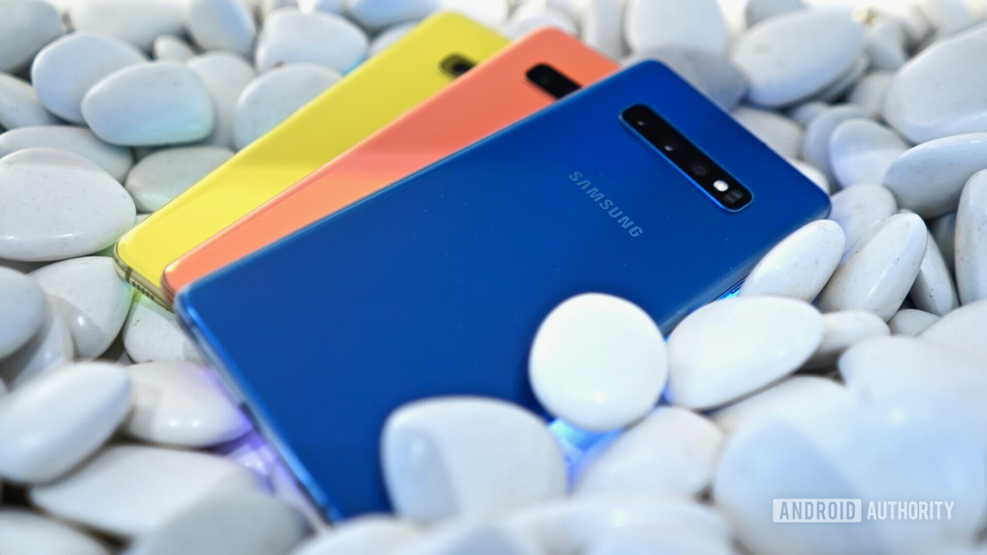 Samsung Galaxy S10 Blue Color - HD Wallpaper 