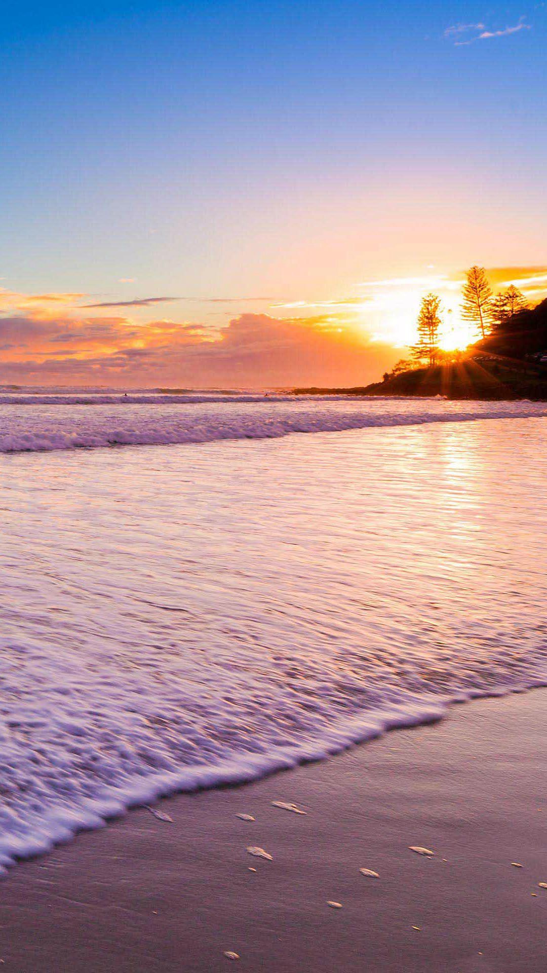 Beach Sunset Wallpapers Iphone - 1080x1920 Wallpaper 
