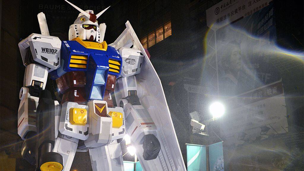 Gundam Statue - HD Wallpaper 