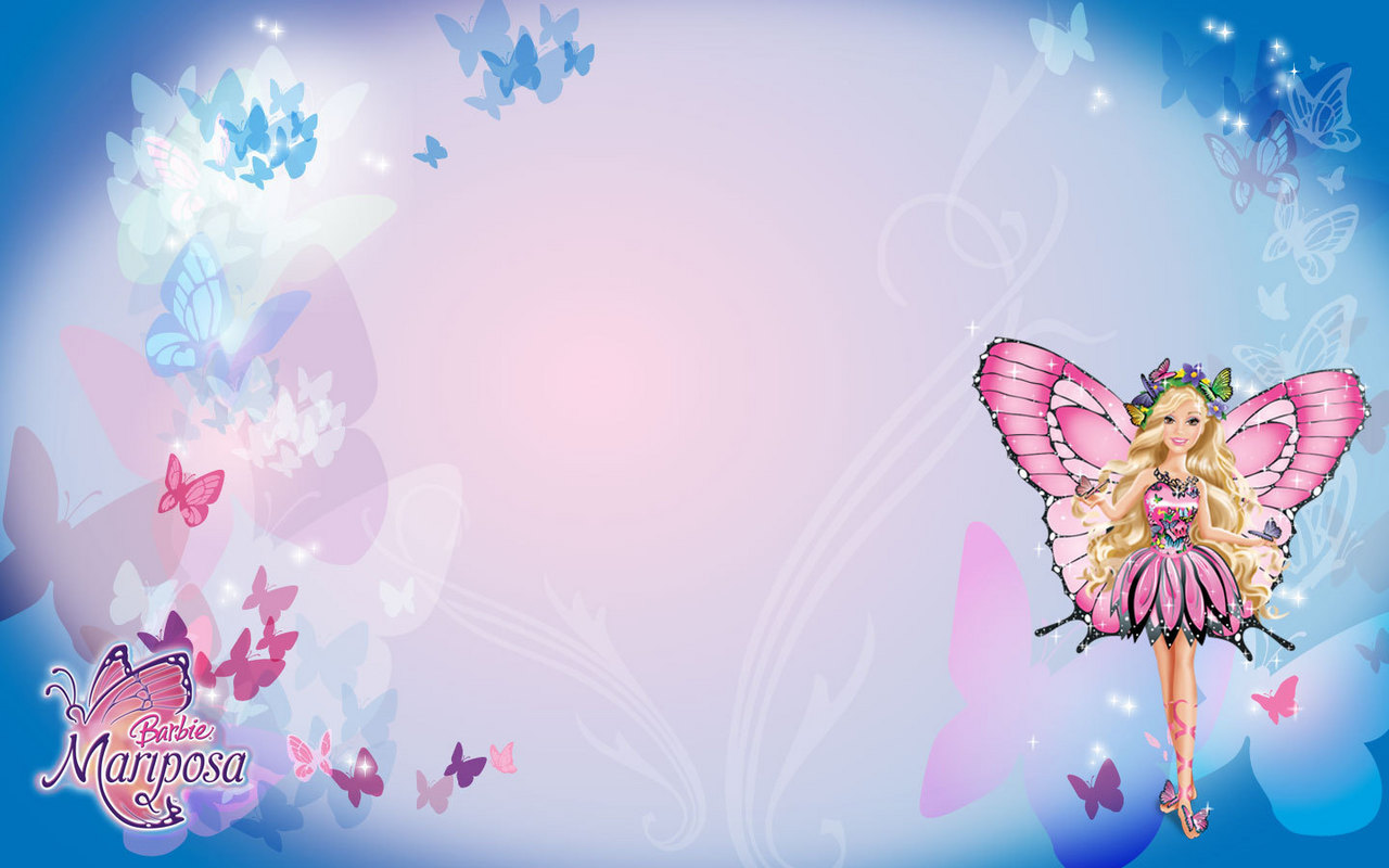 Barbie Mariposa - HD Wallpaper 