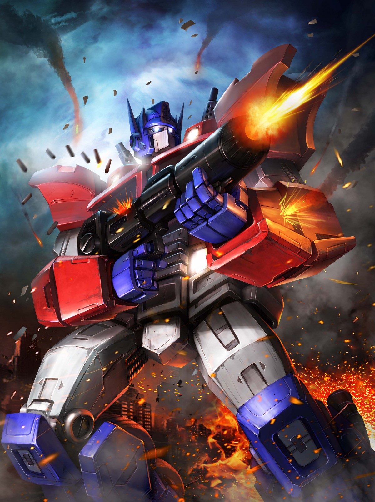 War For Cybertron Transformers - Optimus Prime G1 Wallpaper Phone - HD Wallpaper 