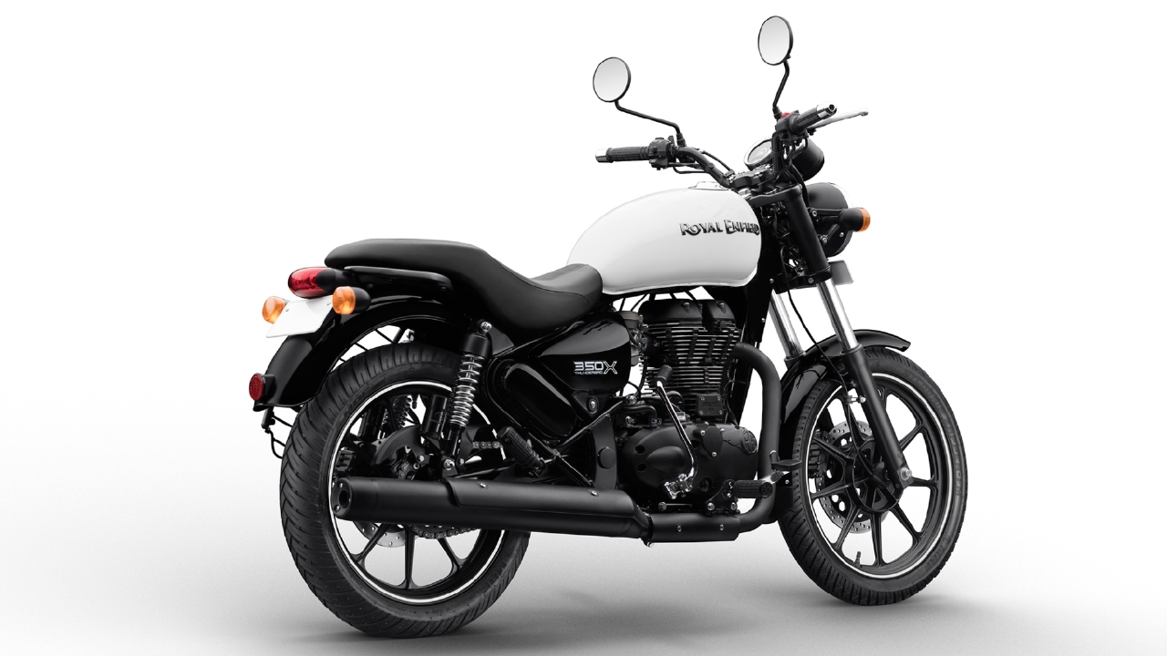 Royal Enfield Thunderbird 350x Rear Three-quarter Image - Royal Enfield Thunderbird 350x - HD Wallpaper 