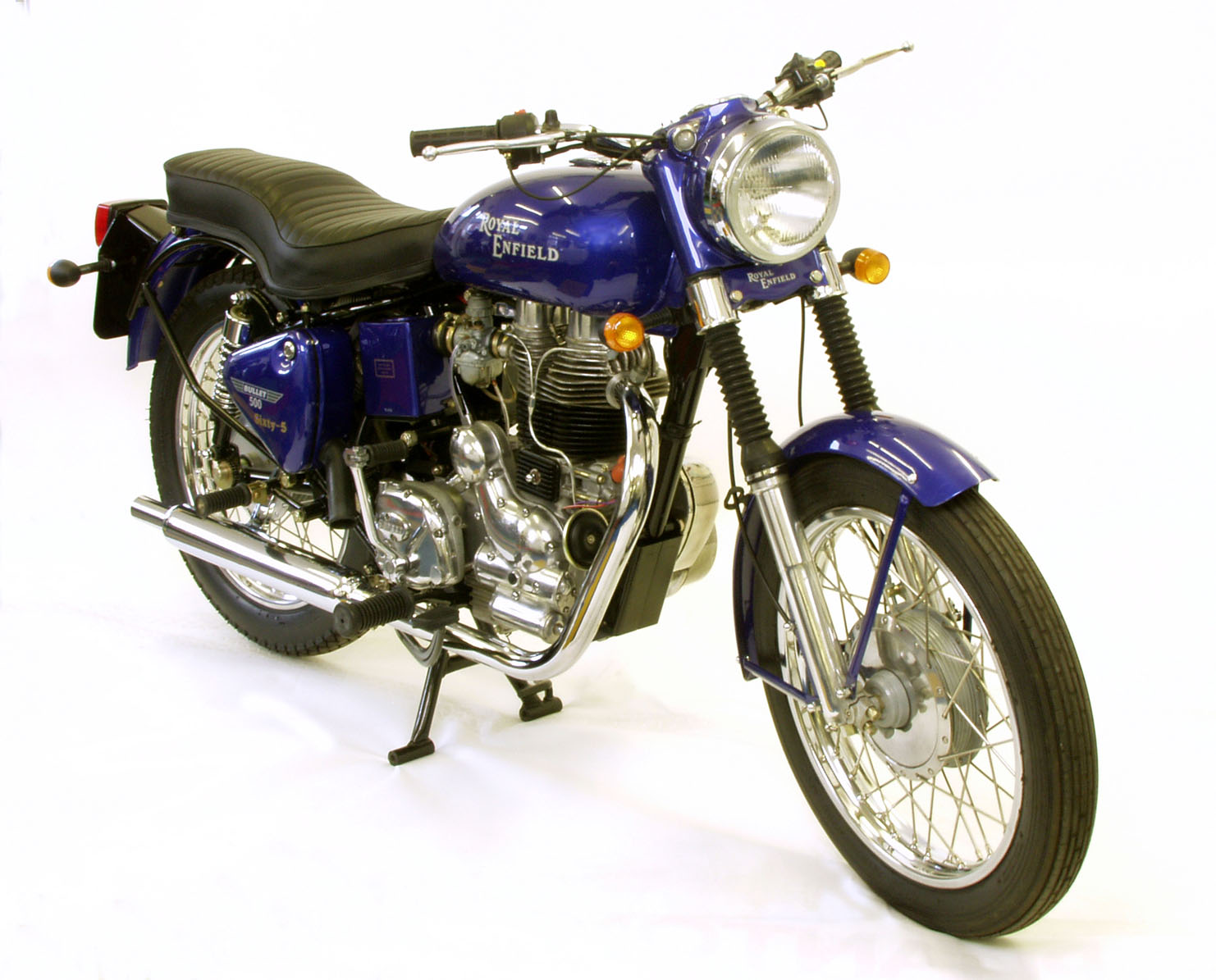 Enfield Bullet Sixty 5 - 2003 Model 350 Royal Enfield - HD Wallpaper 