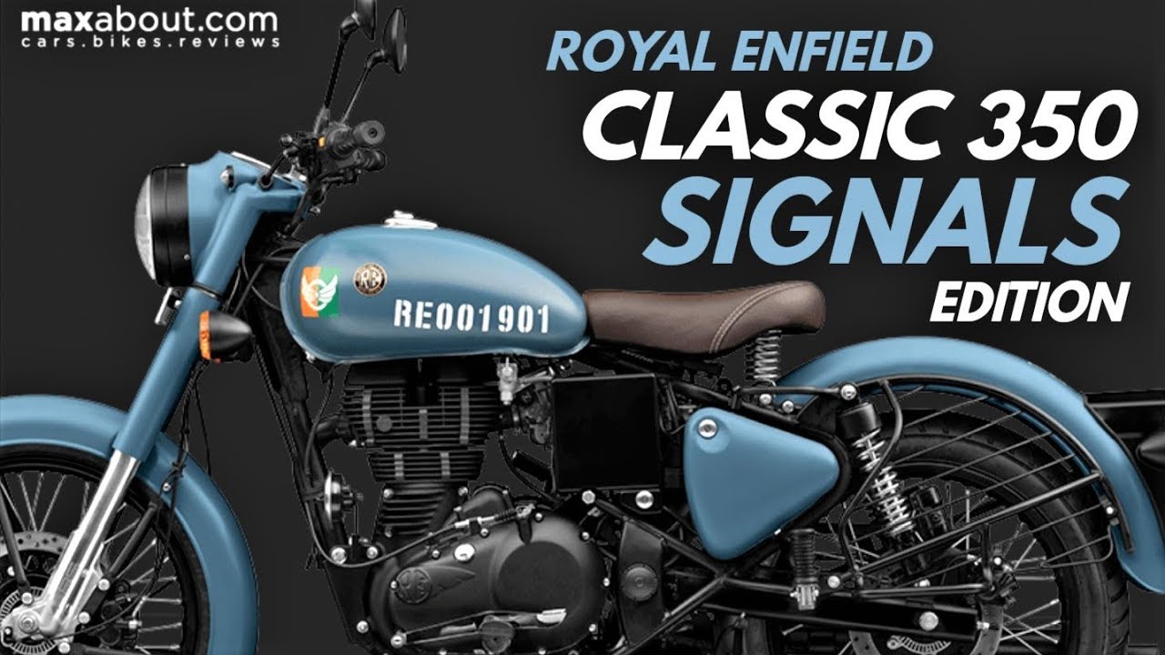Royal Enfield Classic 350 Abs Signals Blue - HD Wallpaper 