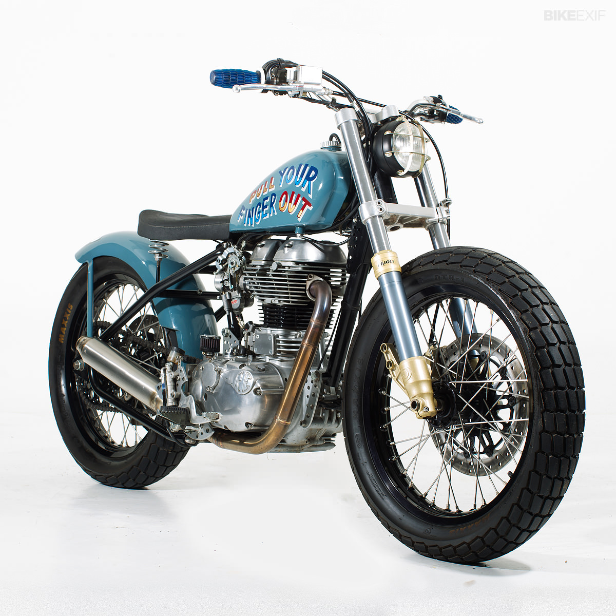 Royal Enfield Bullet 500 Custom - HD Wallpaper 