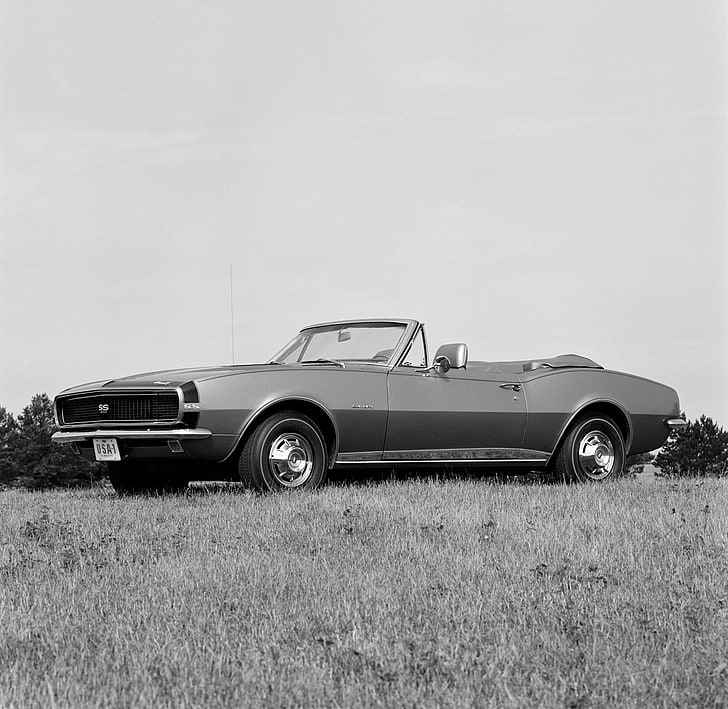 1967, 350, Camaro, Chevrolet, Classic, Convertible, - HD Wallpaper 