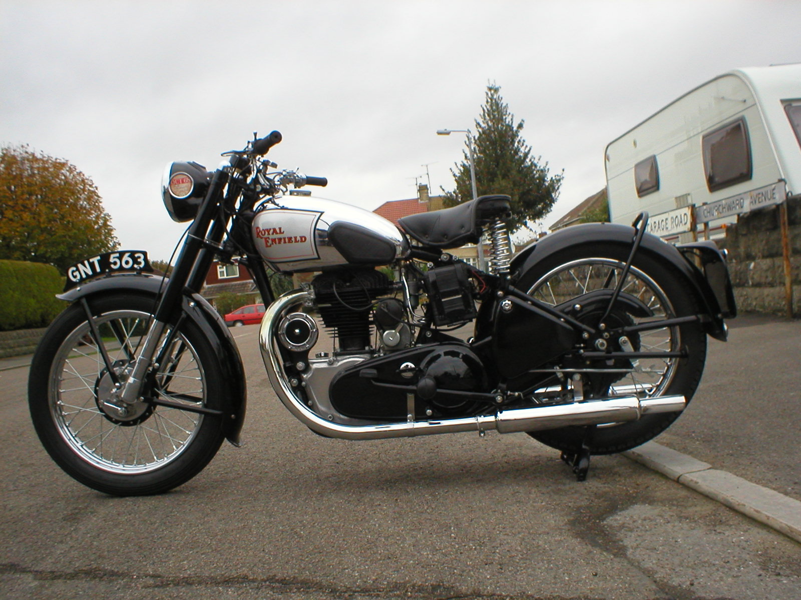 Royal Enfield Models Wallpapers - Royal Enfield Bullet 1950 - HD Wallpaper 